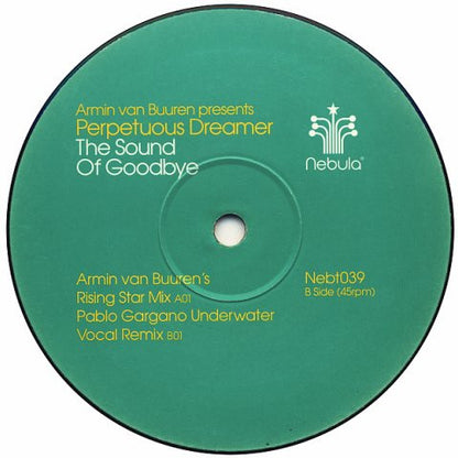 Armin van Buuren Presents Perpetuous Dreamer : The Sound Of Goodbye (12")