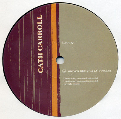 Cath Carroll : Moves Like You (12", Single)