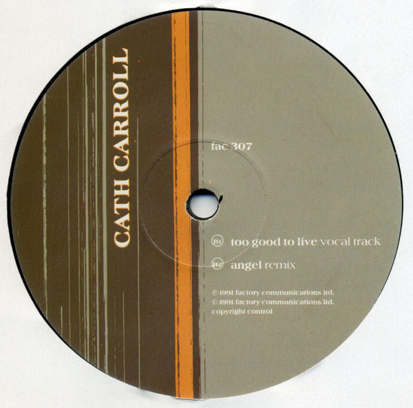 Cath Carroll : Moves Like You (12", Single)