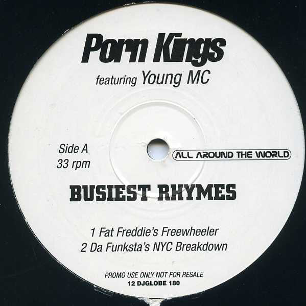 Porn Kings Featuring Young MC : Busiest Rhymes (12", Maxi, Promo)