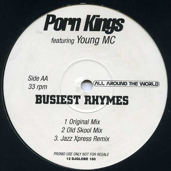 Porn Kings Featuring Young MC : Busiest Rhymes (12", Maxi, Promo)
