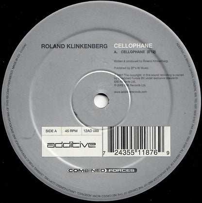 Roland Klinkenberg : Cellophane (12")