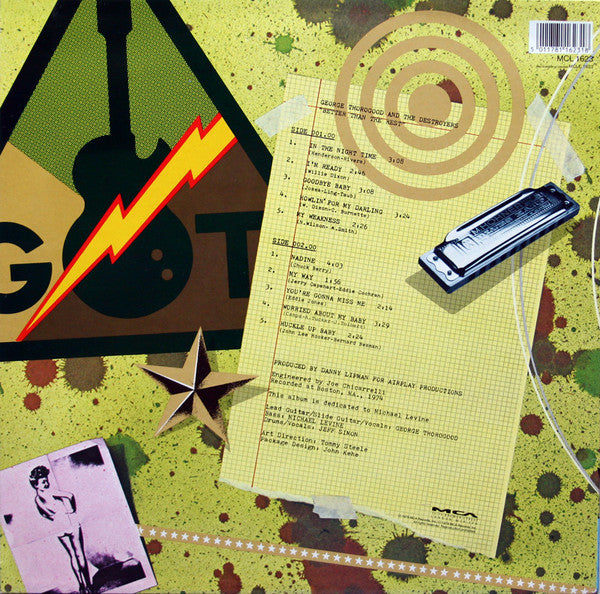George Thorogood And The Destroyers* : Better Than The Rest (LP, Album, RE)