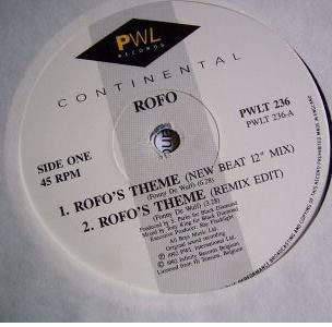 Rofo : Rofo's Theme ('92 Remixes) (12", Single)