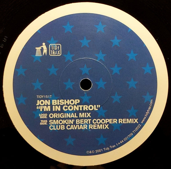 Jon Bishop : I'm In Control (12", Single)