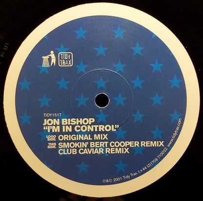 Jon Bishop : I'm In Control (12", Single)