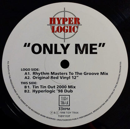 Hyperlogic : Only Me (12")