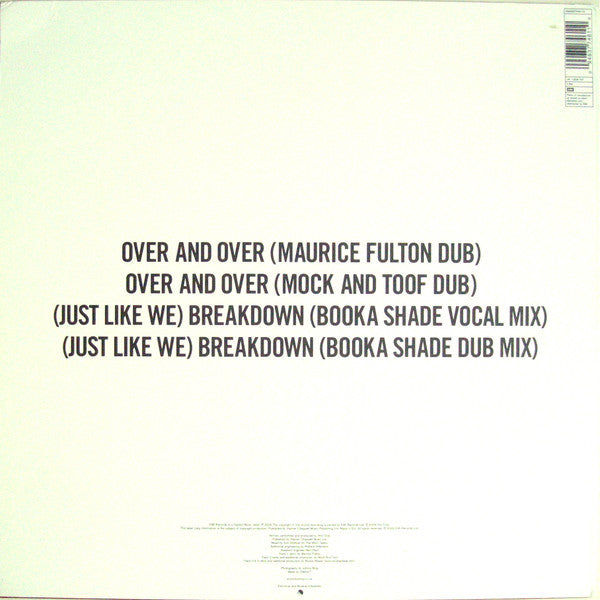 Hot Chip : Over And Over (12", Single)