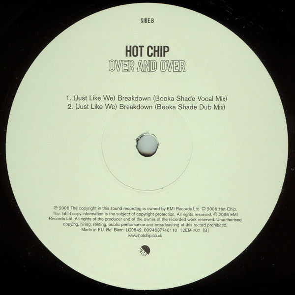Hot Chip : Over And Over (12", Single)