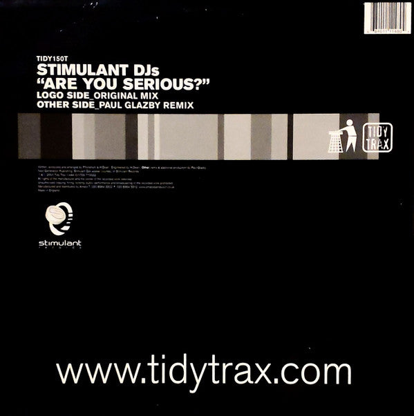 Stimulant DJs : Are You Serious? (12")
