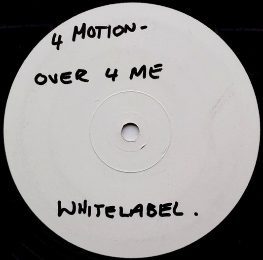 4Motion* : Over 4 Me (12", Promo, W/Lbl)