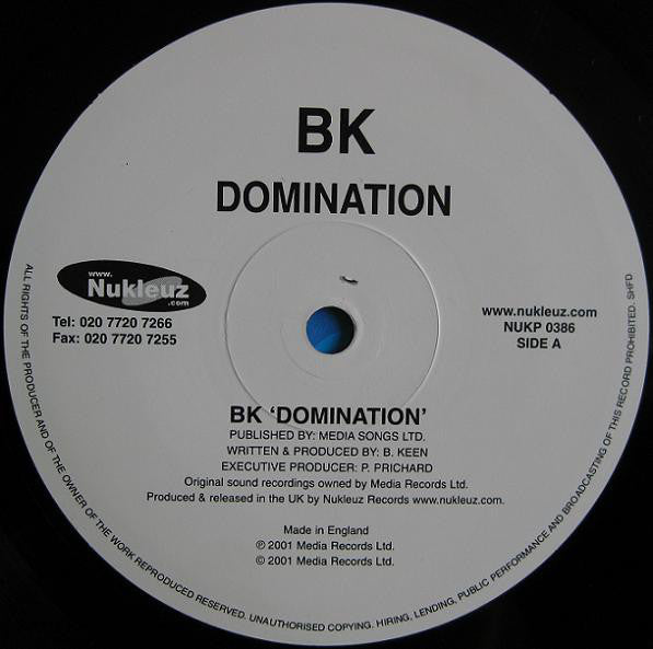 BK : Domination (12")