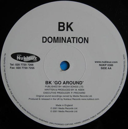 BK : Domination (12")