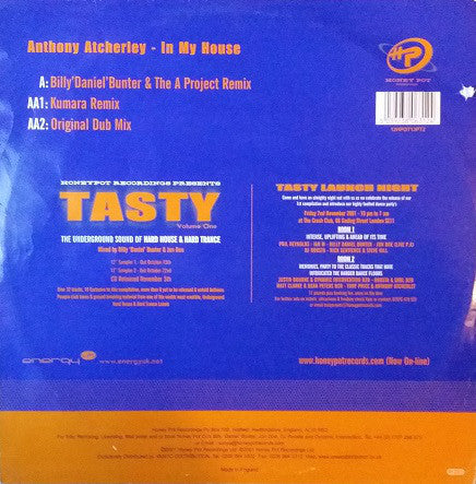 Anthony Atcherley : In My House (12", 2/2)