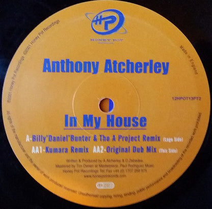 Anthony Atcherley : In My House (12", 2/2)