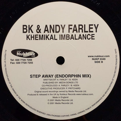 BK & Andy Farley : Khemikal Imbalance (12")