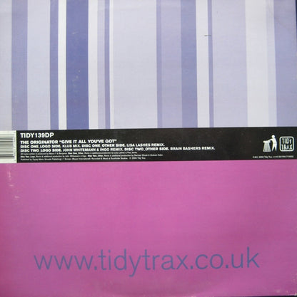 The Originator : Give It All You've Got (2x12")