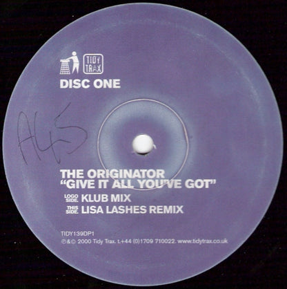 The Originator : Give It All You've Got (2x12")