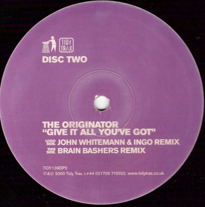 The Originator : Give It All You've Got (2x12")