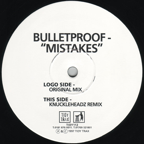 Bulletproof (2) : Mistakes (12")