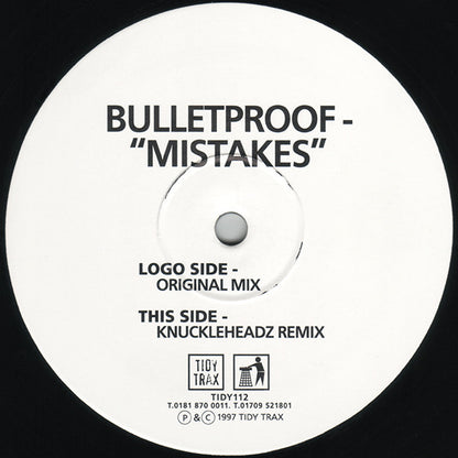 Bulletproof (2) : Mistakes (12")