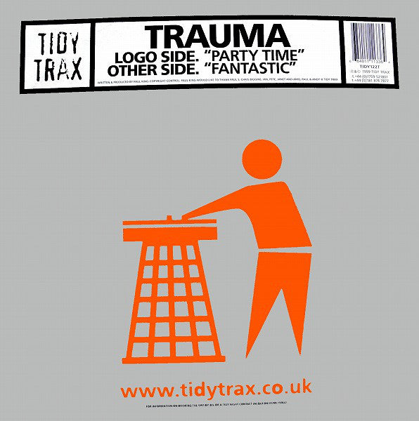 Trauma : Party Time / Fantastic (12", Single)