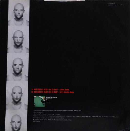 Moby : Why Does My Heart Feel So Bad? (12", Promo)