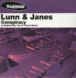 Lunn & Janes : Conspiracy (12")