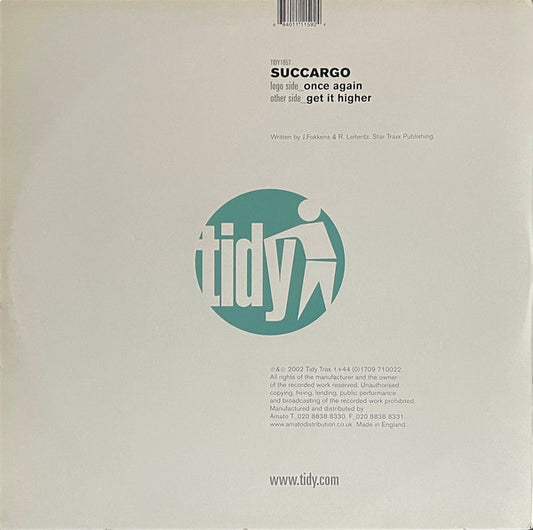 Succargo : Once Again / Get It Higher (12")