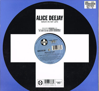 Alice Deejay : Back In My Life (12", Single)