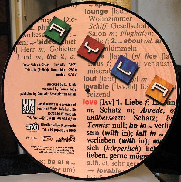 Ayla : Liebe (12", Pic)