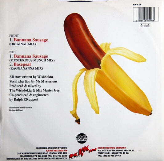 Wishdokta : Bannana Sausage (12")