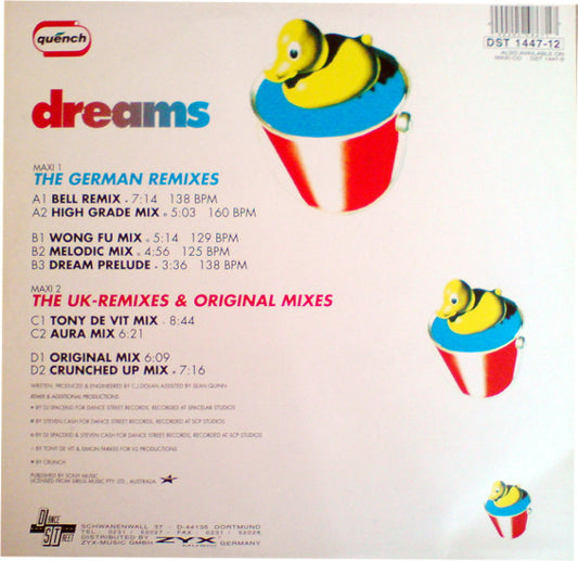 Quench : Dreams '96 Remix Edition (2x12")