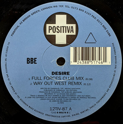 BBE* : Desire (12", 176)