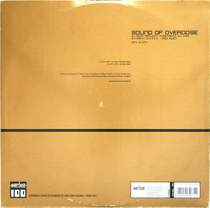 Sound Of Overdose : City 2 City (12")