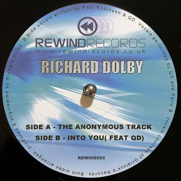 Richard Dolby : The Anonymous Track / Into You (12")