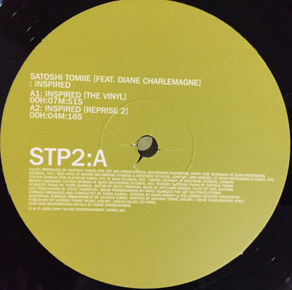 Satoshi Tomiie Feat. Diane Charlemagne : Inspired (2x12")
