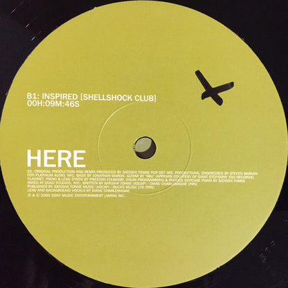Satoshi Tomiie Feat. Diane Charlemagne : Inspired (2x12")