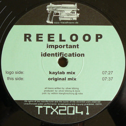 Reeloop : Important (12")