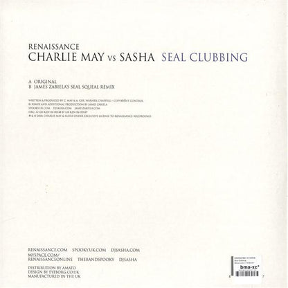 Charlie May Vs Sasha : Seal Clubbing (12")