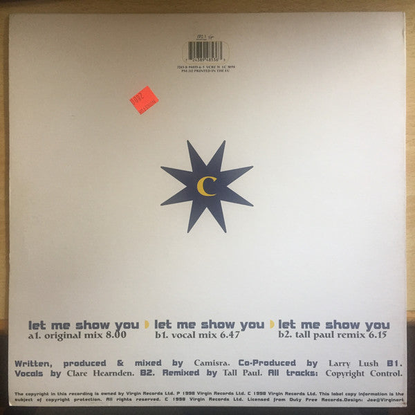 Camisra : Let Me Show You (12")