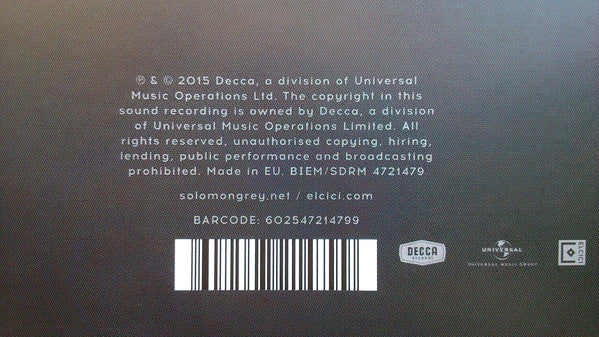 Solomon Grey : Selected Works featuring music from the BBC series The Casual Vacancy (LP, Album)