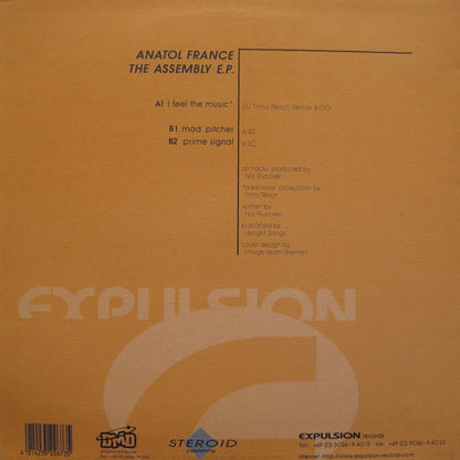 Anatol France : The Assembly E.P. (12", EP)