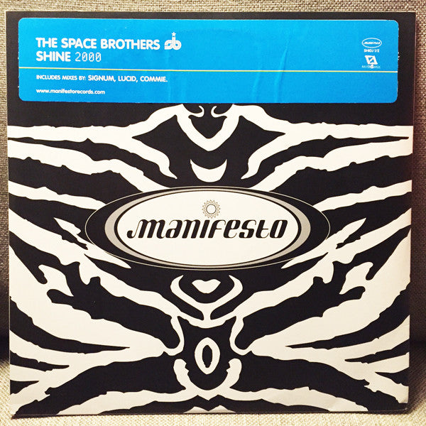 The Space Brothers : Shine 2000 (2x12", Promo)