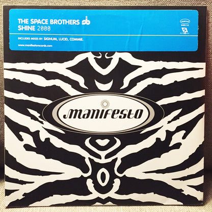 The Space Brothers : Shine 2000 (2x12", Promo)