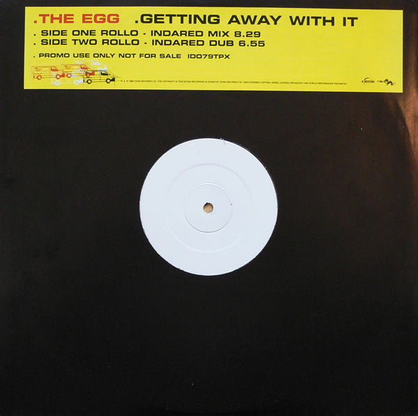 The Egg : Getting Away With It (12", Promo, W/Lbl)