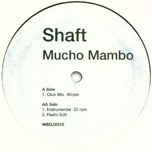 Shaft : Mucho Mambo (12", Promo)