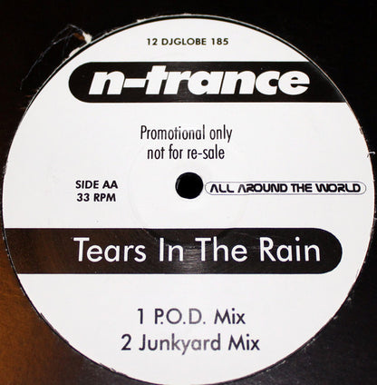 N-Trance : Tears In The Rain (12", Promo)