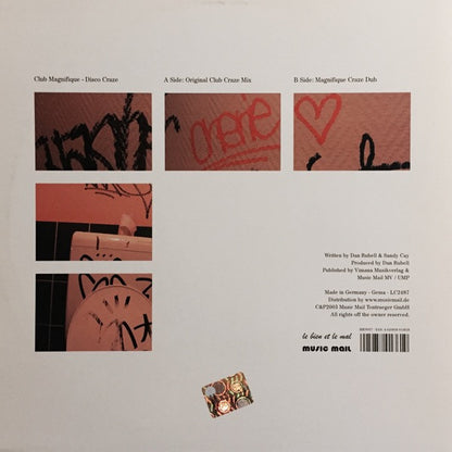Club Magnifique : Disco Craze (12")