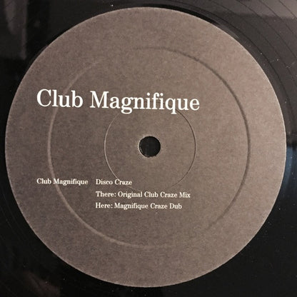 Club Magnifique : Disco Craze (12")